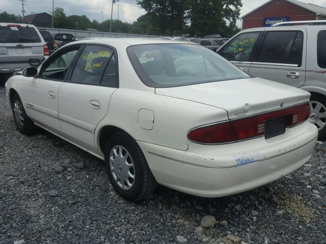 2G4WS52J821292863 - 2002 BUICK CENTURY CU WHITE photo 3