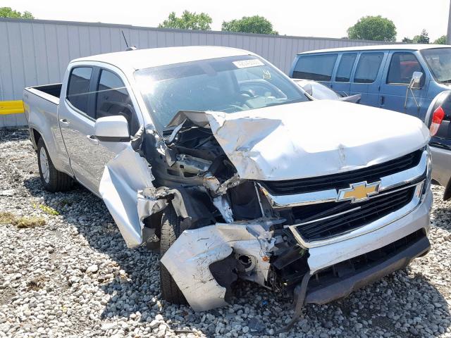 1GCGTCE31G1270174 - 2016 CHEVROLET COLORADO L SILVER photo 1