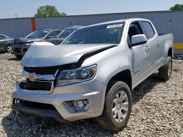 1GCGTCE31G1270174 - 2016 CHEVROLET COLORADO L SILVER photo 2