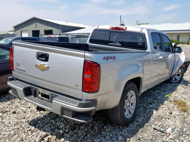 1GCGTCE31G1270174 - 2016 CHEVROLET COLORADO L SILVER photo 4