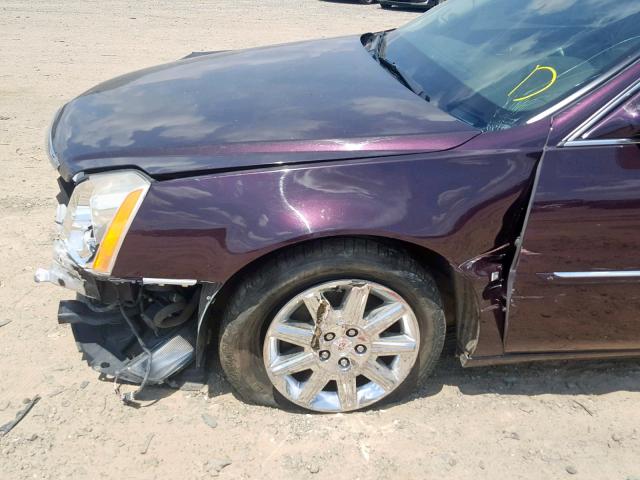 1G6KD57Y89U123396 - 2009 CADILLAC DTS PURPLE photo 9