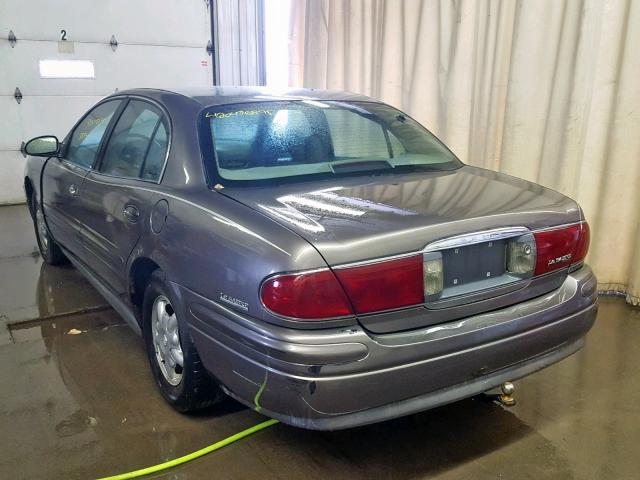 1G4HR54K11U208587 - 2001 BUICK LESABRE LI BROWN photo 3