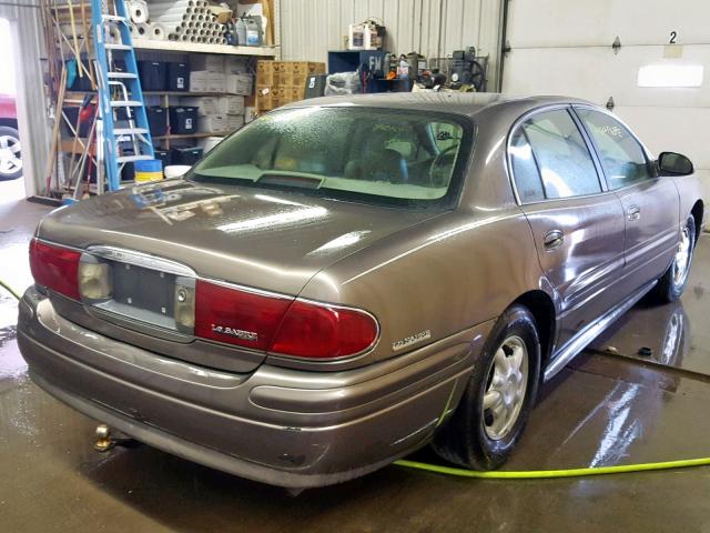 1G4HR54K11U208587 - 2001 BUICK LESABRE LI BROWN photo 4