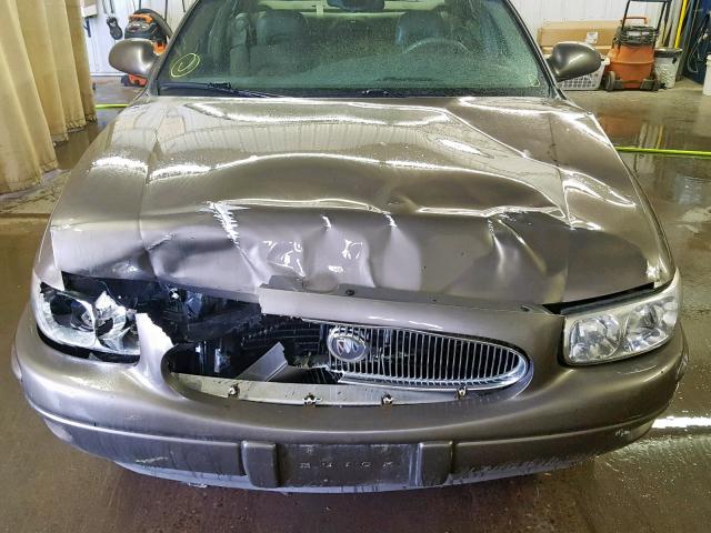 1G4HR54K11U208587 - 2001 BUICK LESABRE LI BROWN photo 9