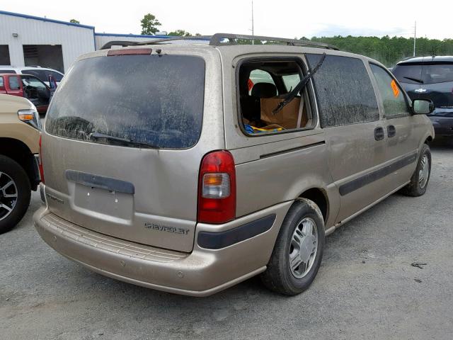 1GNDX03E22D130109 - 2002 CHEVROLET VENTURE GOLD photo 4