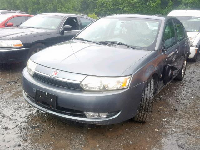 1G8AL52F24Z189773 - 2004 SATURN ION LEVEL GRAY photo 2