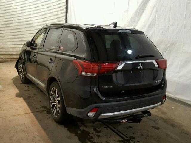 JA4AD2A3XHZ060821 - 2017 MITSUBISHI OUTLANDER BLACK photo 3