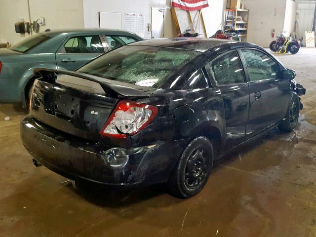 1G8AV15B76Z174992 - 2006 SATURN ION LEVEL BLACK photo 4