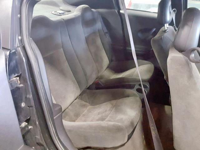 1G8AV15B76Z174992 - 2006 SATURN ION LEVEL BLACK photo 6