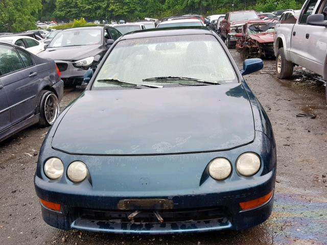 JH4DB7659WS006513 - 1998 ACURA INTEGRA LS GREEN photo 9