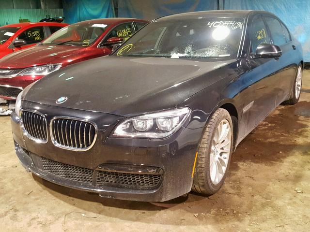 WBAYF8C55FD654482 - 2015 BMW 750 LXI BLACK photo 2