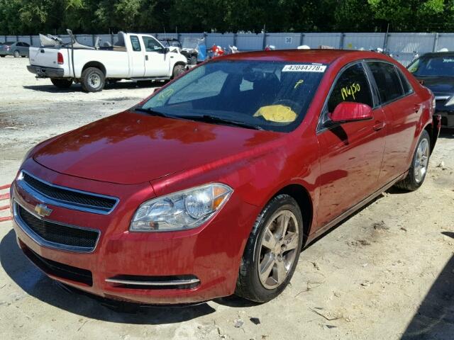 1G1ZD5E16BF307062 - 2011 CHEVROLET MALIBU 2LT BURGUNDY photo 2