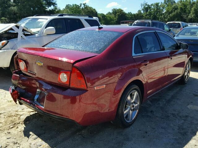 1G1ZD5E16BF307062 - 2011 CHEVROLET MALIBU 2LT BURGUNDY photo 4