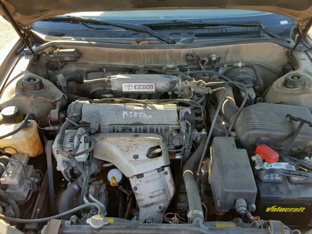 4T1BG12K4TU804822 - 1996 TOYOTA CAMRY DX GOLD photo 7