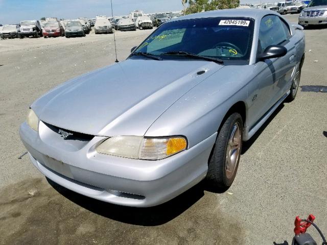 1FAFP42X6WF163500 - 1998 FORD MUSTANG GT SILVER photo 2