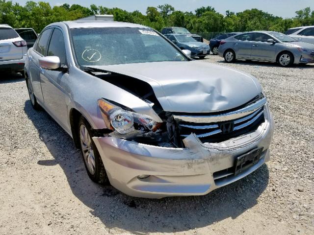 1HGCP3F86CA025766 - 2012 HONDA ACCORD EXL SILVER photo 1