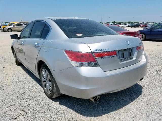 1HGCP3F86CA025766 - 2012 HONDA ACCORD EXL SILVER photo 3