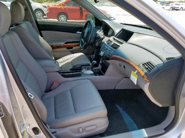 1HGCP3F86CA025766 - 2012 HONDA ACCORD EXL SILVER photo 5