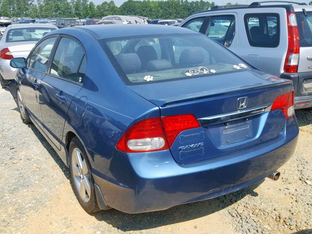 19XFA1F63BE022237 - 2011 HONDA CIVIC LX-S Mavi foto 3
