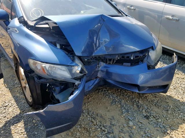 19XFA1F63BE022237 - 2011 HONDA CIVIC LX-S Mavi foto 9