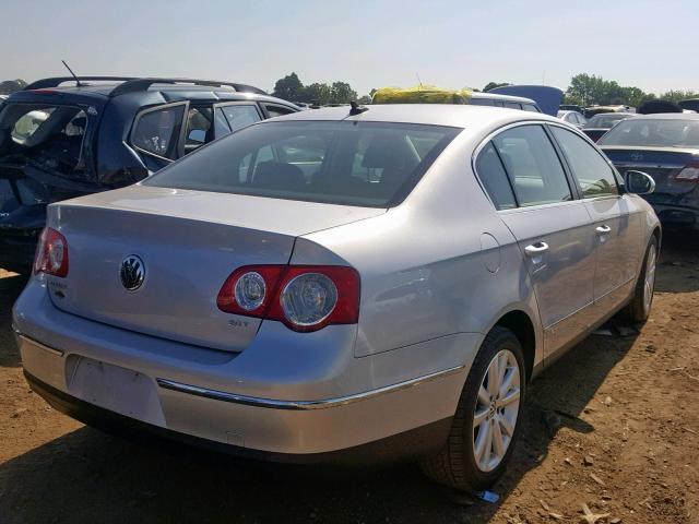 WVWJK7AN0AE145514 - 2010 VOLKSWAGEN PASSAT KOM SILVER photo 4