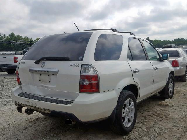 2HNYD18924H546746 - 2004 ACURA MDX TOURIN WHITE photo 4