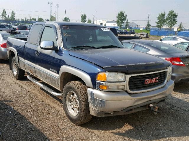 1GTGK29UX2Z139271 - 2002 GMC NEW SIERRA BLUE photo 1