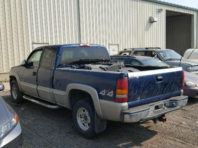 1GTGK29UX2Z139271 - 2002 GMC NEW SIERRA BLUE photo 3