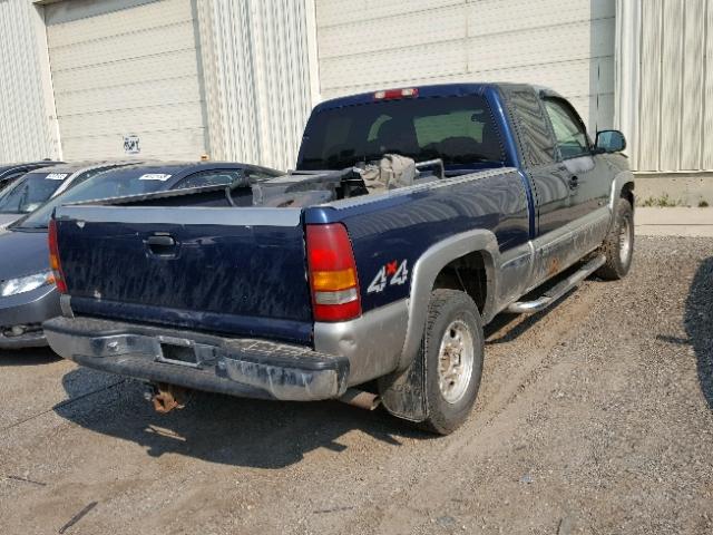 1GTGK29UX2Z139271 - 2002 GMC NEW SIERRA BLUE photo 4