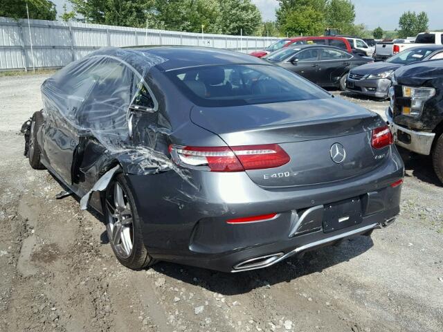 WDD1J6GB4JF008148 - 2018 MERCEDES-BENZ E 400 4MAT GRAY photo 3