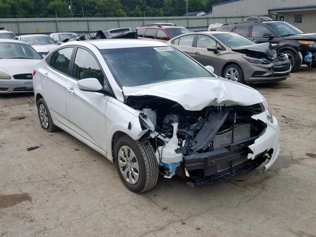 KMHCT4AE3HU221226 - 2017 HYUNDAI ACCENT SE WHITE photo 1