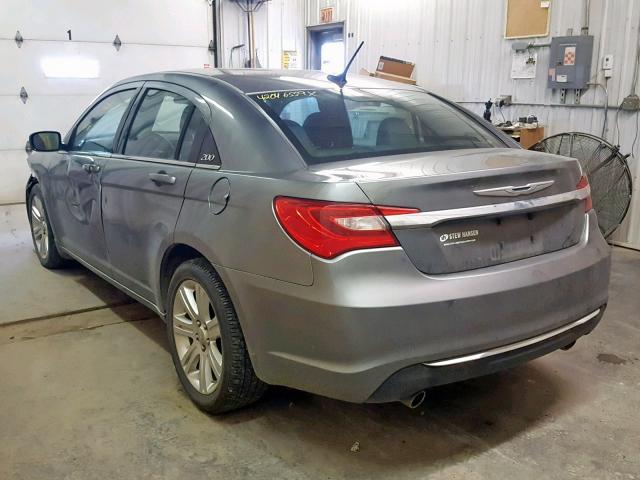 1C3BC1FG5BN584142 - 2011 CHRYSLER 200 TOURIN GRAY photo 3