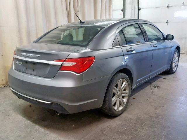 1C3BC1FG5BN584142 - 2011 CHRYSLER 200 TOURIN GRAY photo 4