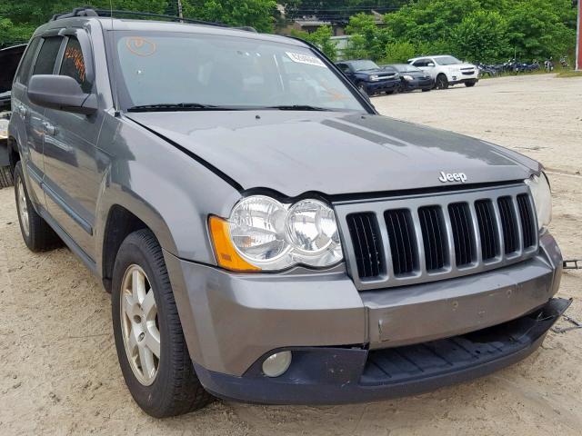 1J8GR48KX8C179801 - 2008 JEEP GRAND CHER GRAY photo 1