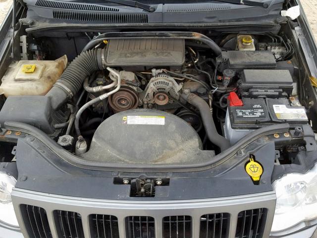 1J8GR48KX8C179801 - 2008 JEEP GRAND CHER GRAY photo 7