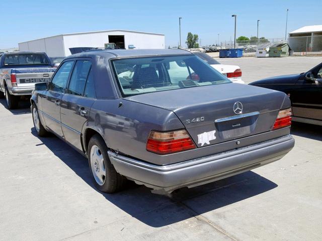 WDBEA34E7SC222836 - 1995 MERCEDES-BENZ E 420 BASE SILVER photo 3