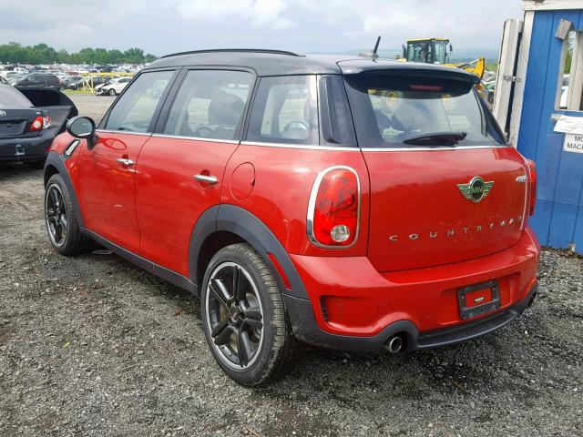 WMWZC3C58GWP53433 - 2016 MINI COOPER S C RED photo 3