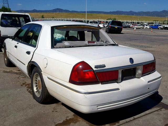 2MEFM75W0YX680403 - 2000 MERCURY GRAND MARQ WHITE photo 3