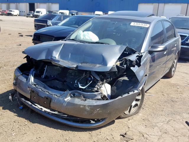 1G8AZ52F95Z169259 - 2005 SATURN ION LEVEL GRAY photo 2