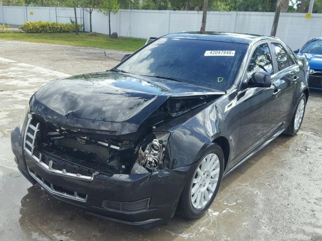 1G6DE5E55D0121071 - 2013 CADILLAC CTS LUXURY BLACK photo 2