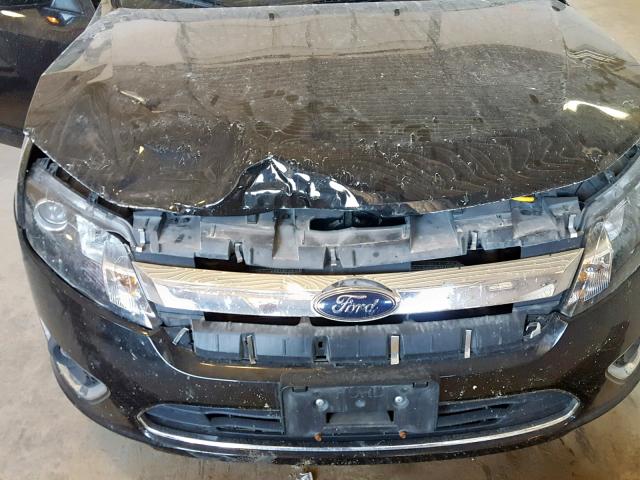 3FAHP0JG8AR202683 - 2010 FORD FUSION SEL BLACK photo 9