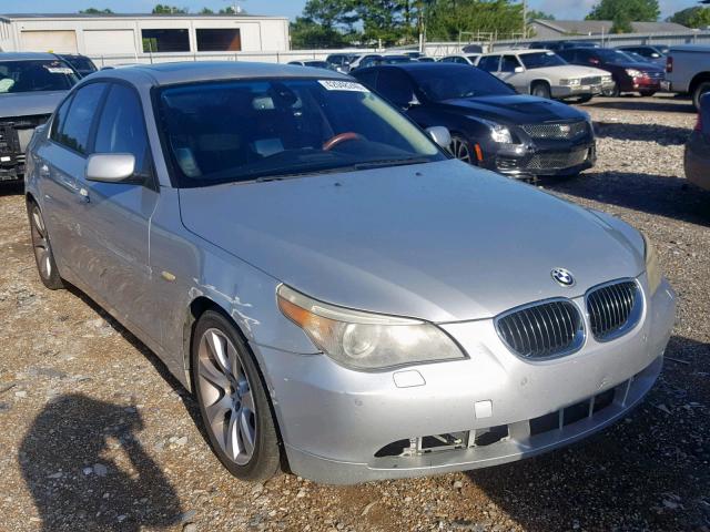 WBANB535X7CP03535 - 2007 BMW 550 I SILVER photo 1