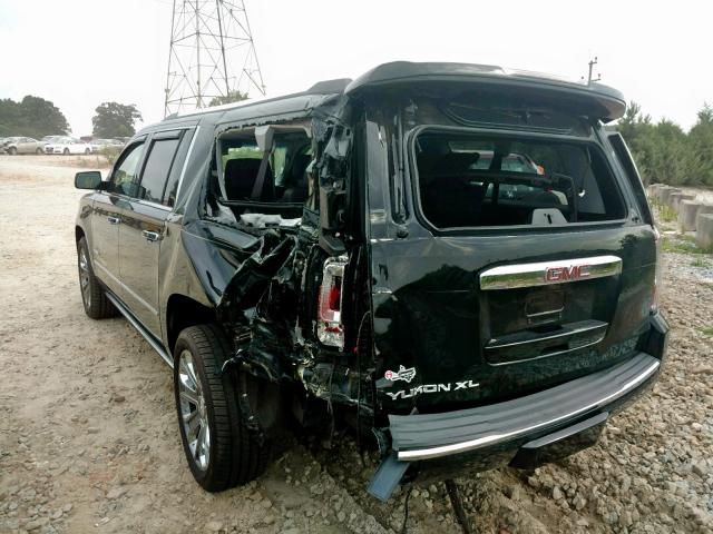 1GKS2JKJ1FR650219 - 2015 GMC YUKON XL D BLACK photo 3