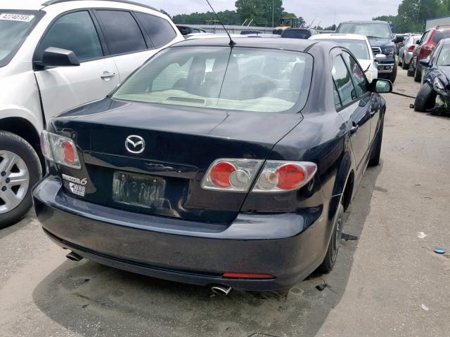 1YVHP80C865M64134 - 2006 MAZDA 6 I BLACK photo 4