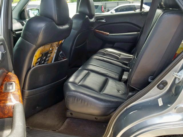 2HNYD18661H531412 - 2001 ACURA MDX TOURIN GRAY photo 6