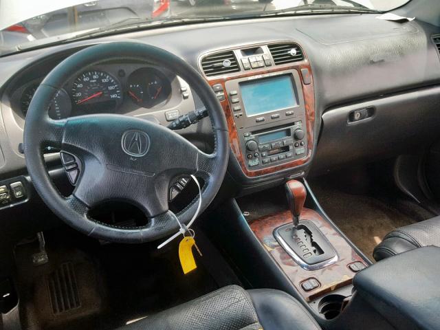 2HNYD18661H531412 - 2001 ACURA MDX TOURIN GRAY photo 9