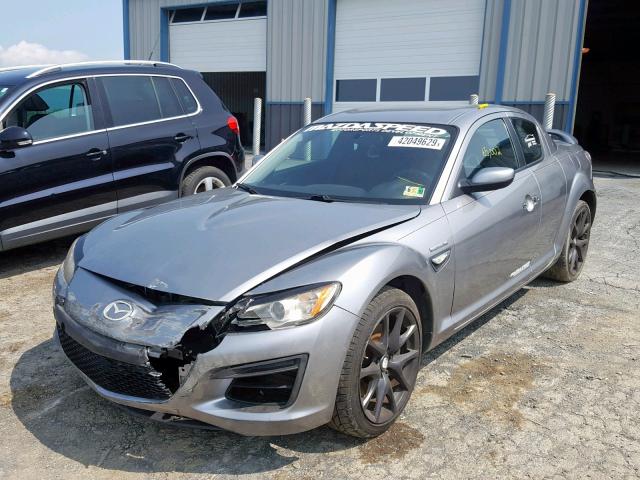 JM1FE1CP5A0403936 - 2010 MAZDA RX8 GRAY photo 2