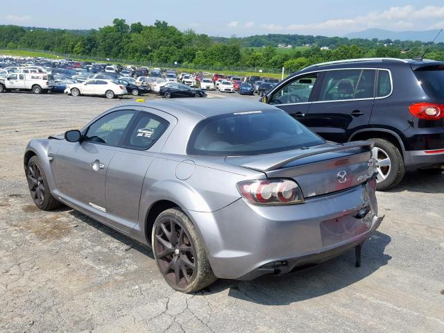 JM1FE1CP5A0403936 - 2010 MAZDA RX8 GRAY photo 3