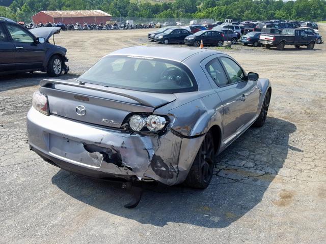 JM1FE1CP5A0403936 - 2010 MAZDA RX8 GRAY photo 4