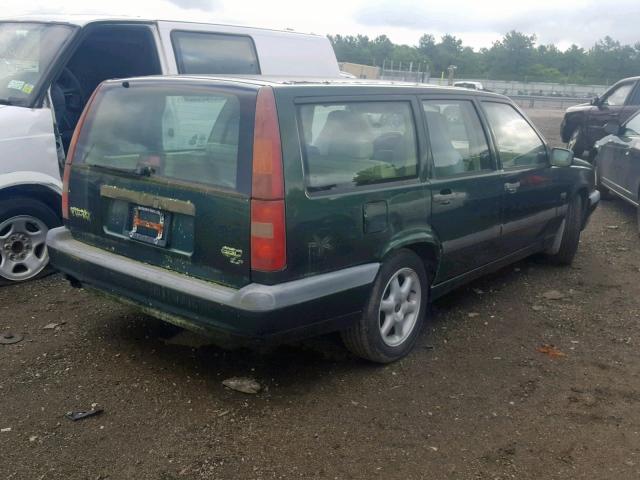 YV1LW5513T2194553 - 1996 VOLVO 850 BASE GREEN photo 4